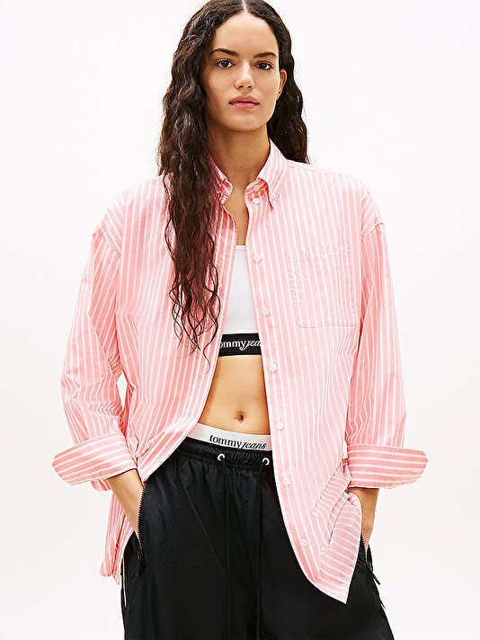 Kadın TJW Overshirt Gömlek
