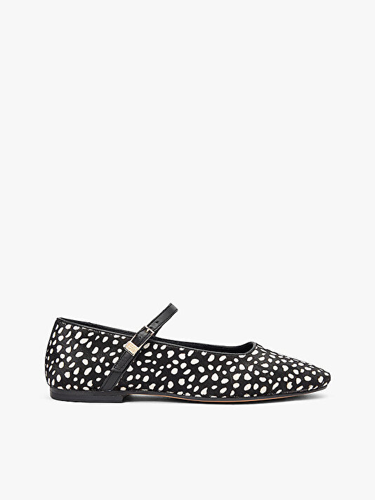 Kadın TH Buckle Calf Babet