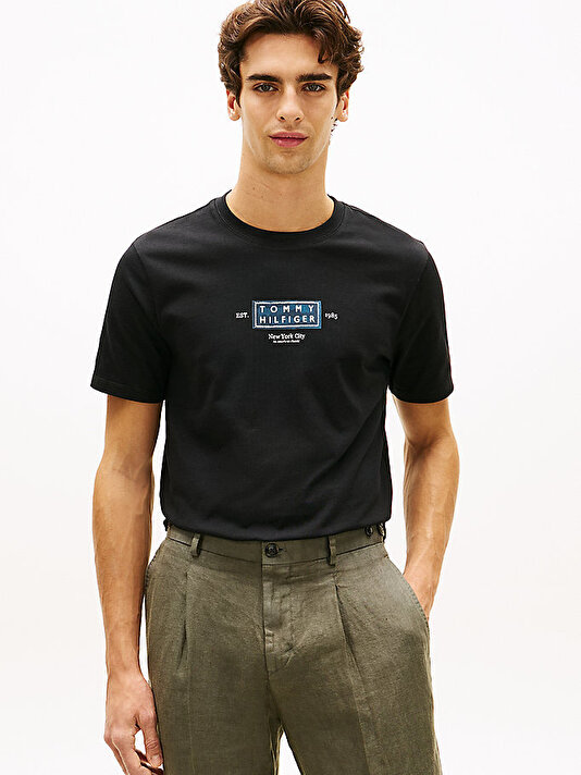 Erkek Heritage Label T-shirt