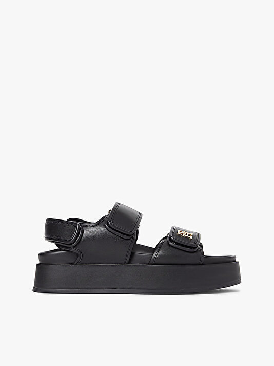 Kadın Leather Sporty Sandalet
