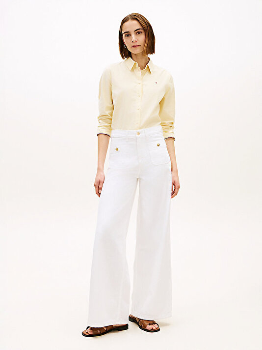 Kadın Denim 70s Wide Jean Pantolon