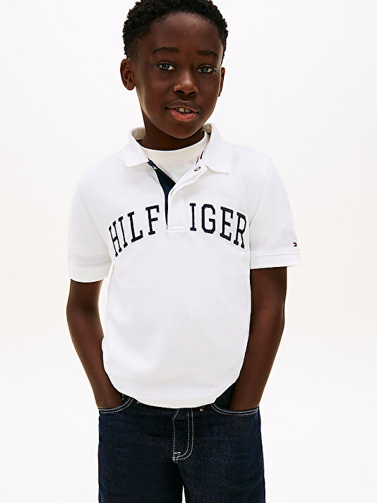 Erkek Çocuk Hilfiger Varsity Polo T-shirt