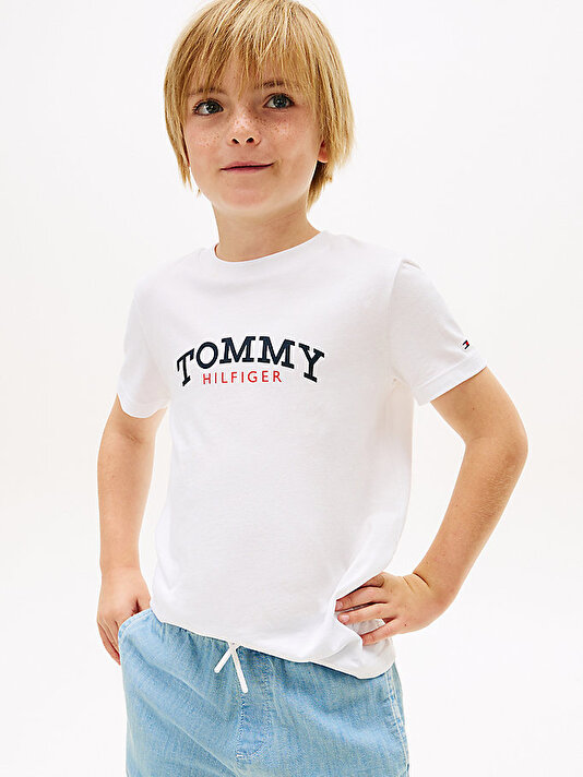 Erkek Çocuk Monogram Graphic T-shirt