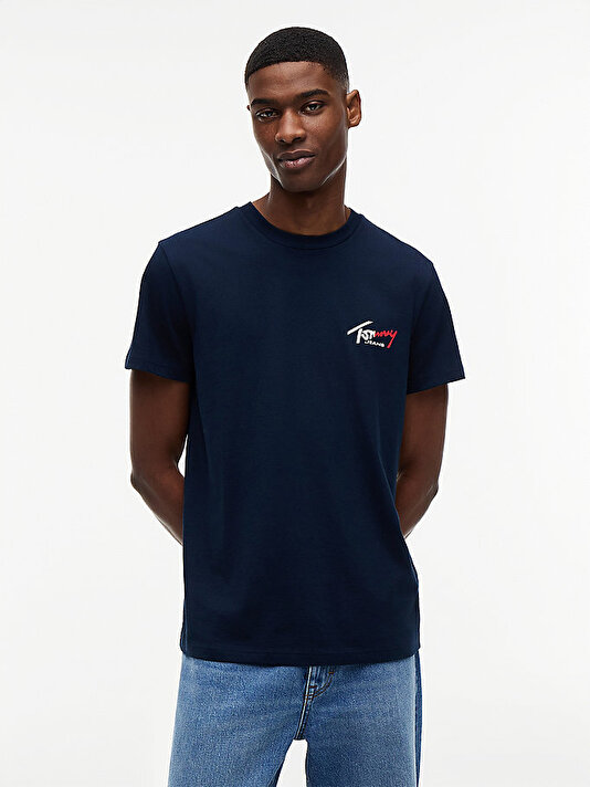 Erkek TJM Slim Sign T-shirt