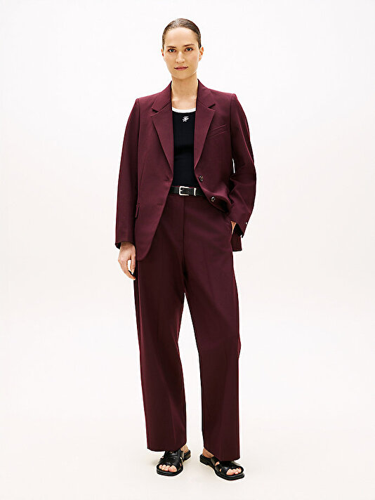 Kadın Light Wool Blend Pantolon