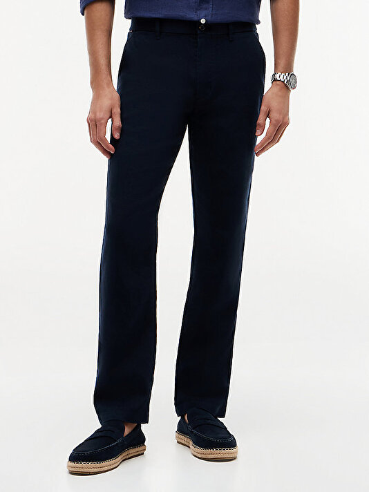 Erkek Denton Sorona Linen Pantolon