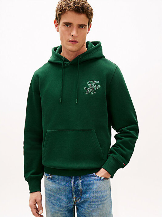 Erkek Monogram Hoodie