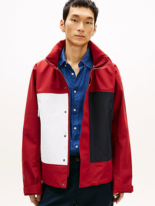 Erkek Gore-Tex Colorblock Rüzgarlık Ceket