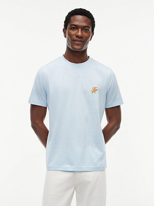 Erkek Monogram Swim T-shirt
