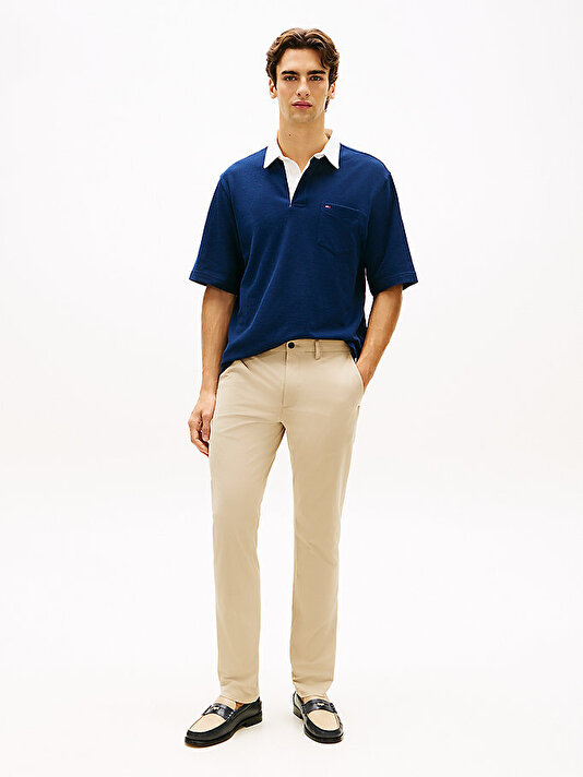 Erkek Denton Knit Tech Chino Pantolon