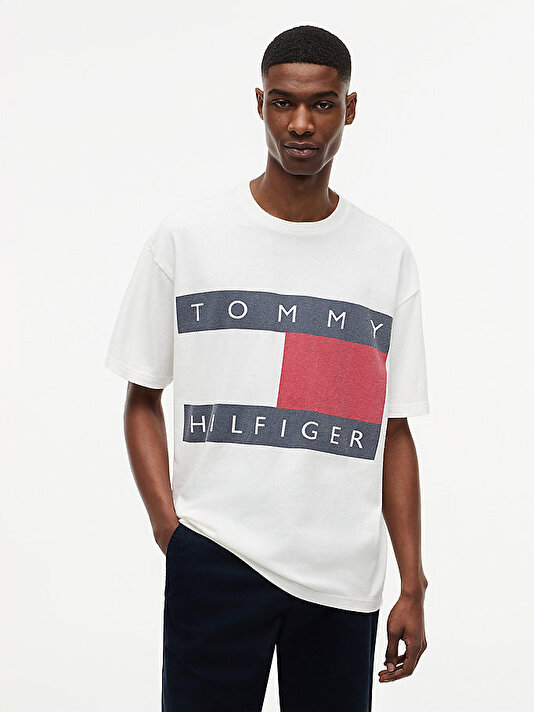 Erkek Heritage Flag T-shirt