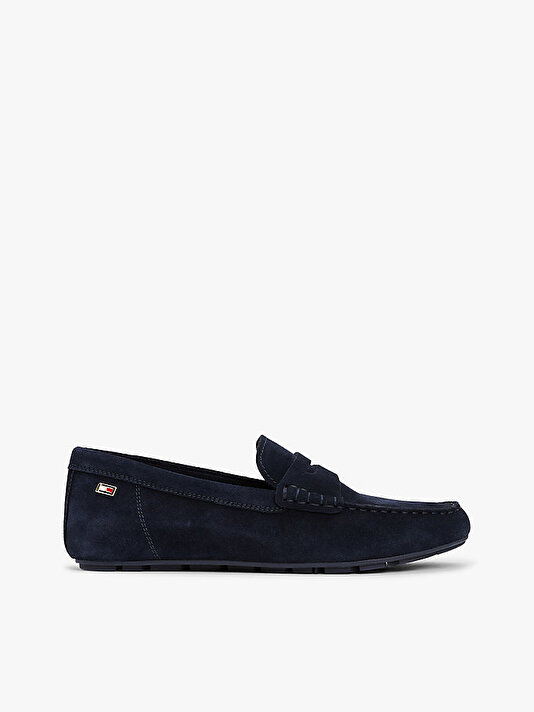 Kadın Flag Soft Süet Loafer