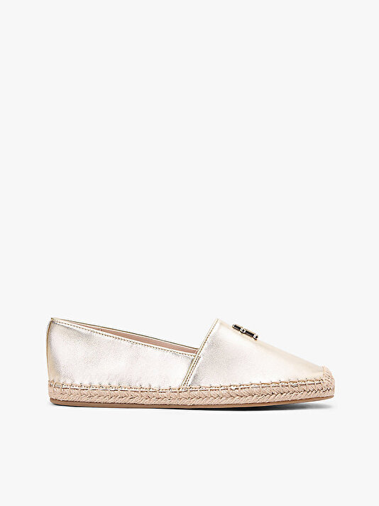 Kadın TH Logo Gold Espadril