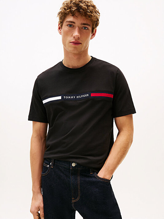 Erkek Hilfiger Chest Inser T-shirt