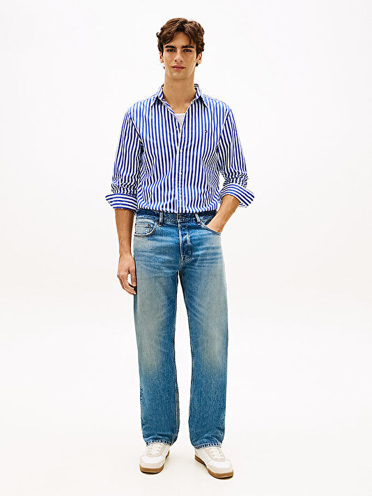 Erkek Relaxed Straight Jean Pantolon