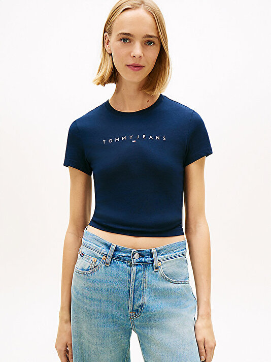 Kadın TJW Slim Linear T-shirt