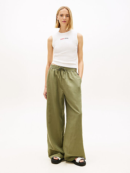 Kadın TJW Essential Linen Pantolon