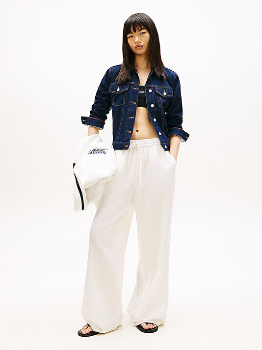 Kadın TJW Essential Linen Pantolon