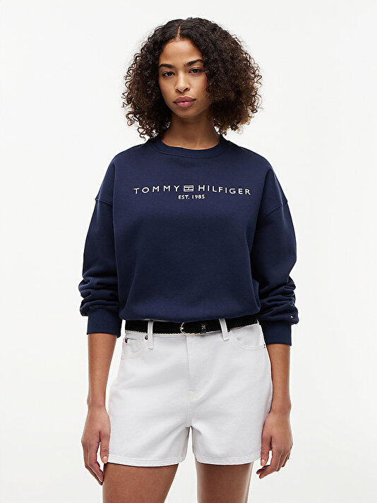 Kadın Corp Logo Moder Sweatshirt