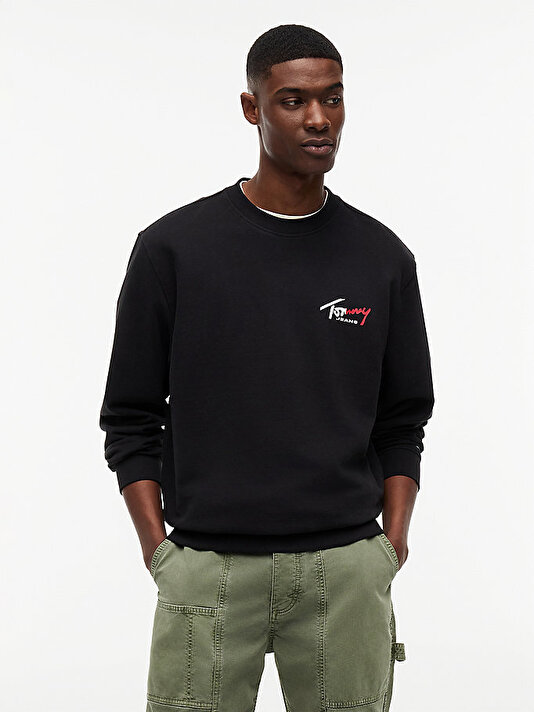 Erkek Tjm Regular Entry Sign Sweatshirt