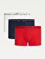 Erkek 3Lü Temel Logo Kemerli Trunk Boxer Seti