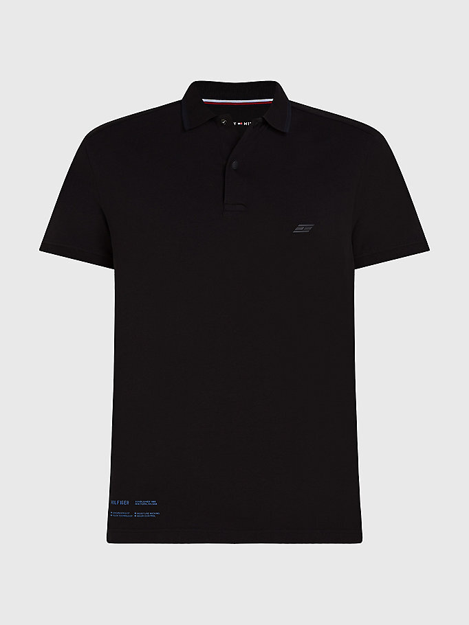 Erkek Best Essentials Polo T-Shirt Siyah MW0MW30432BDS