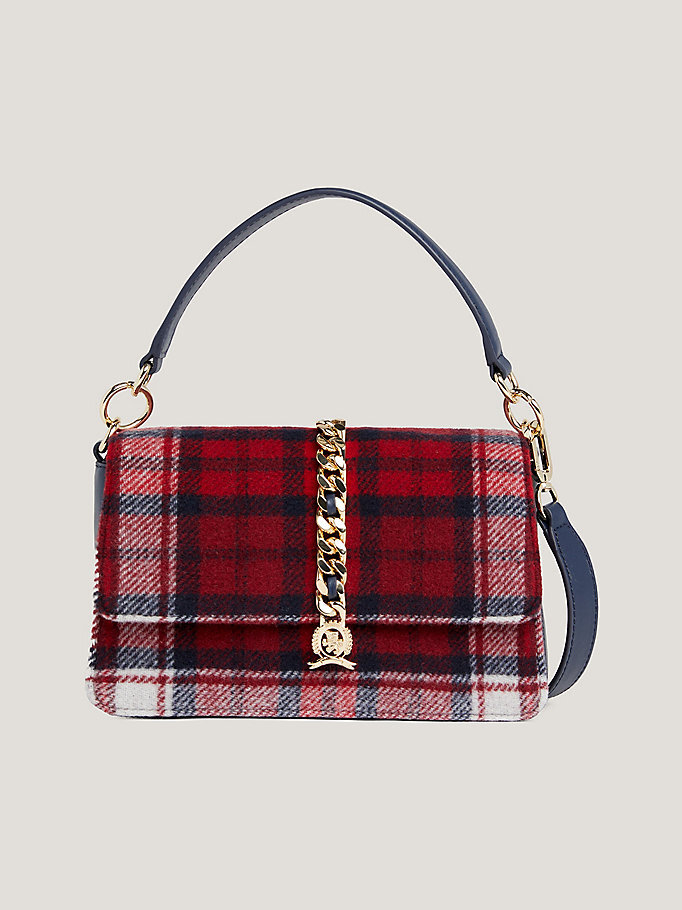 Kadın Luxe Leather Çapraz Çanta Kırmızı AW0AW158730KP