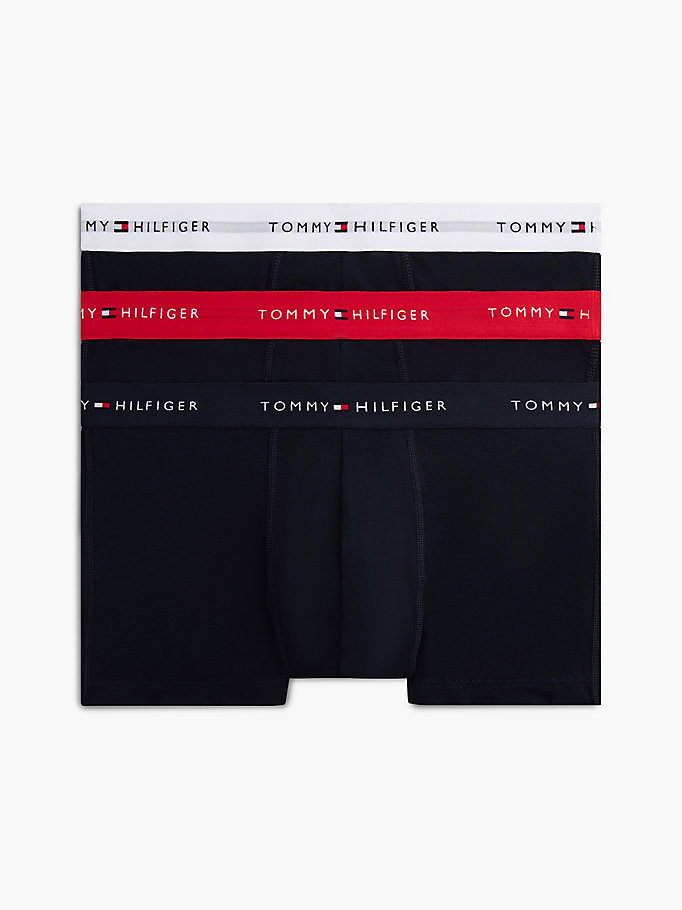 Erkek 3'lü Paket Trunk Boxer Siyah UM0UM027630W3