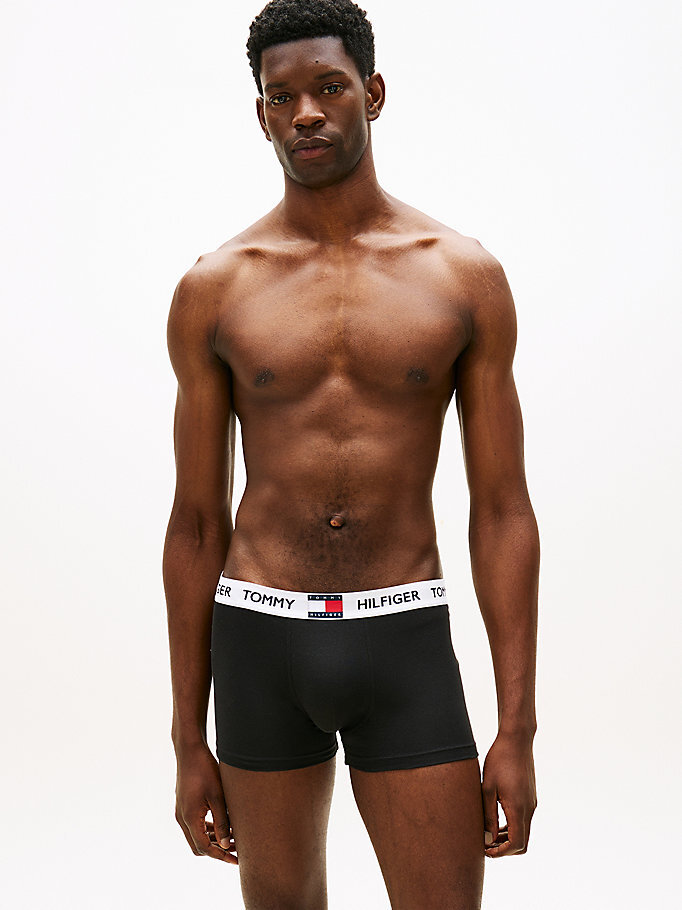 Erkek 3'lü Paket Trunk Boxer Siyah UM0UM038350R8