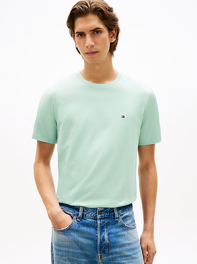 Erkek Essential Seasonal Regular Fit T-shirt Yeşil MW0MW39995MAI