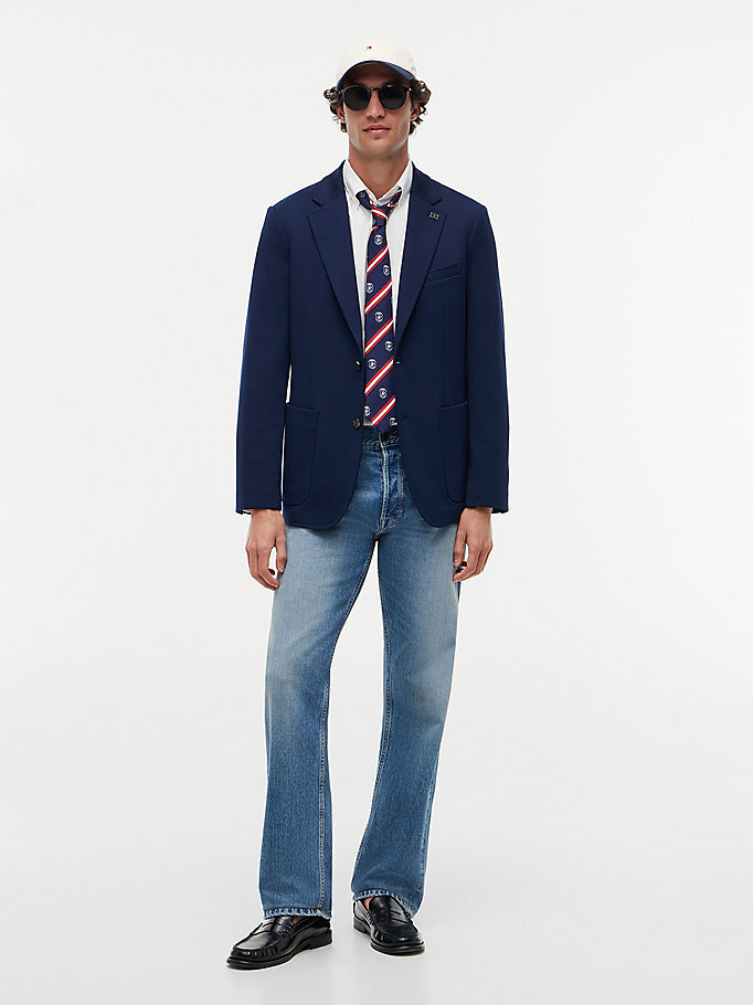 Erkek Dc Punto Milano Blazer Lacivert MW0MW41795DCA