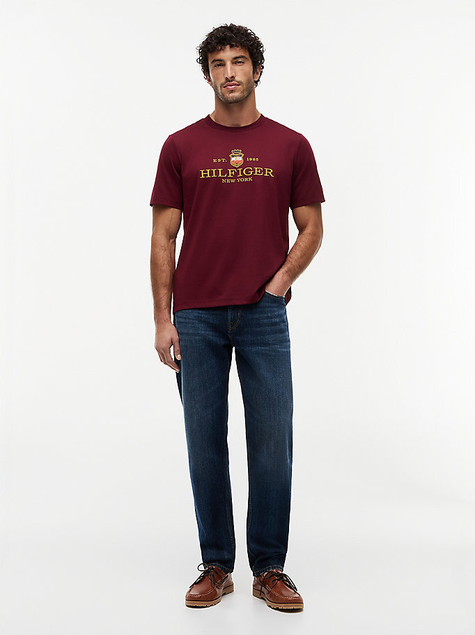 Erkek Icon Graphic T-shirt Kırmızı MW0MW42302VLP