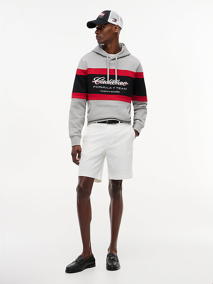 Unisex TH X CF1 Panelled Sweatshirt Gri MN0MN00085P01