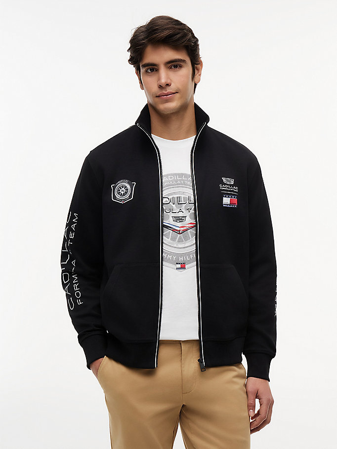 Unisex TH X CF1 Racing Sweatshirt Siyah MN0MN00094BDS