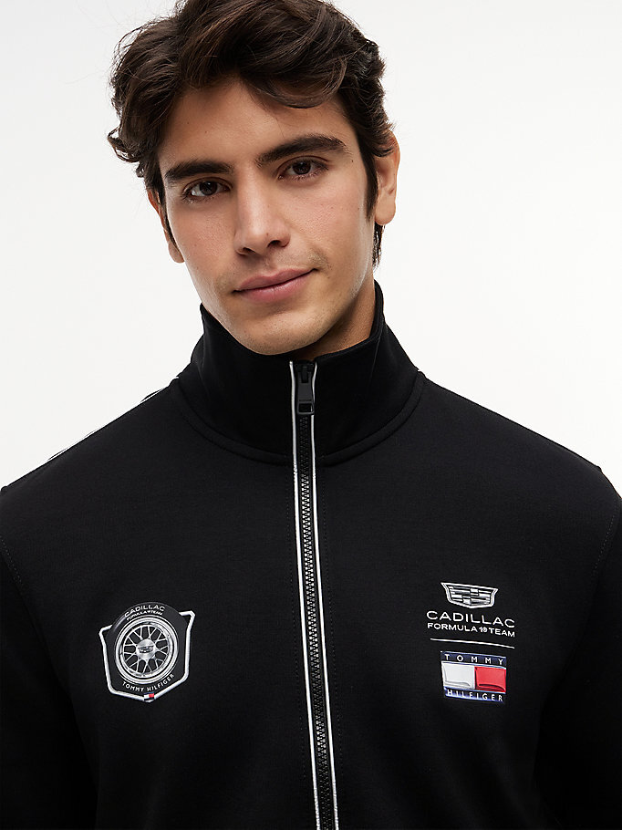 Unisex TH X CF1 Racing Sweatshirt Siyah MN0MN00094BDS