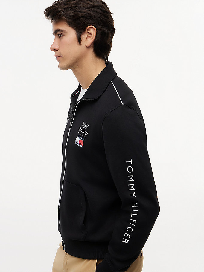 Unisex TH X CF1 Racing Sweatshirt Siyah MN0MN00094BDS