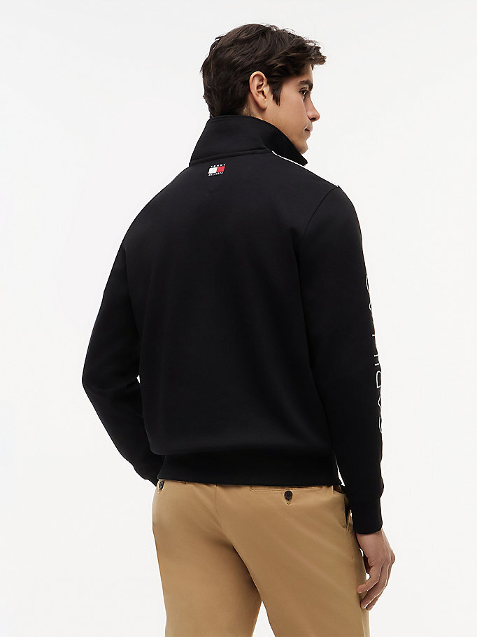 Unisex TH X CF1 Racing Sweatshirt Siyah MN0MN00094BDS