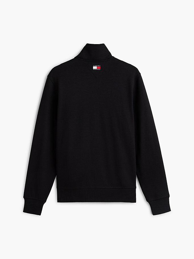 Unisex TH X CF1 Racing Sweatshirt Siyah MN0MN00094BDS