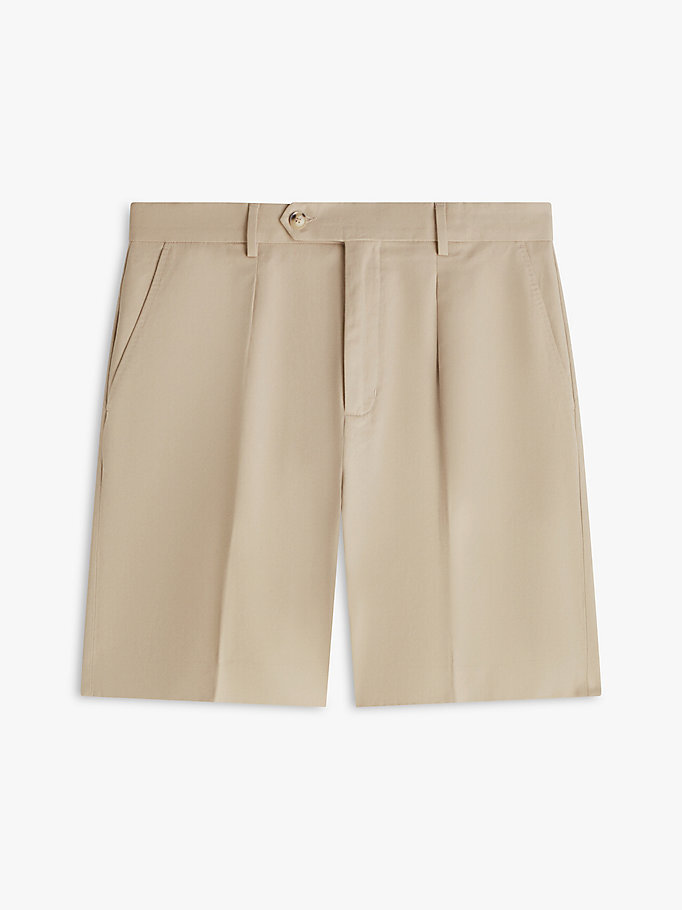 Erkek DC Cotton Linen Şort Bej MW0MW42670RBT