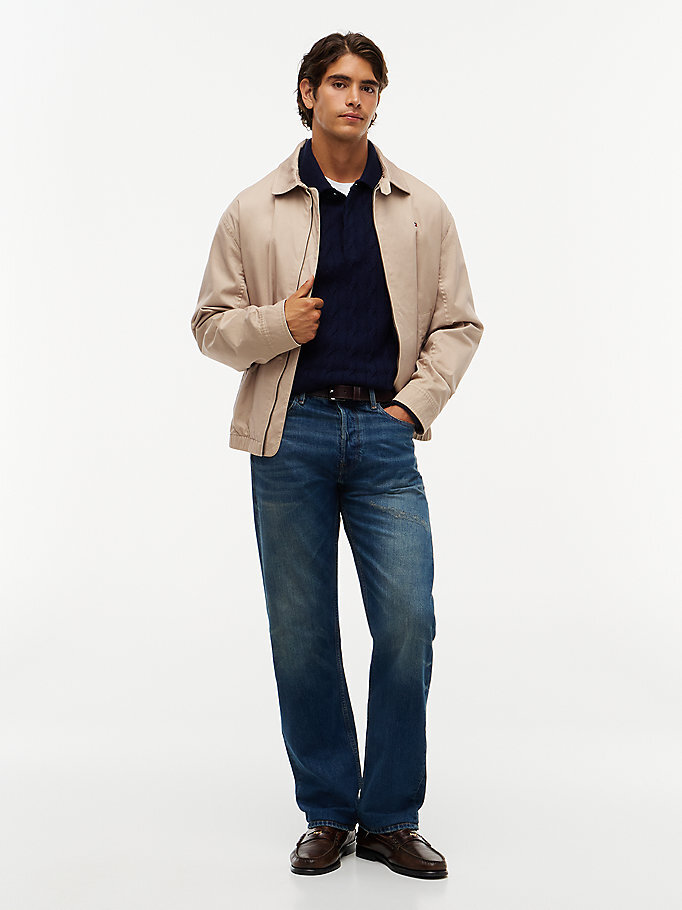 Erkek Dover Regular Straight Jean Pantolon Lacivert MW0MW448961BD