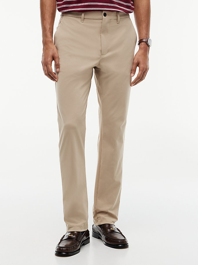 Erkek Knit Tech Chino Pantolon Bej MW0MW43408AEG
