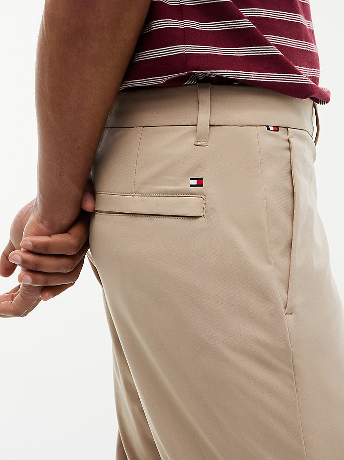 Erkek Knit Tech Chino Pantolon Bej MW0MW43408AEG