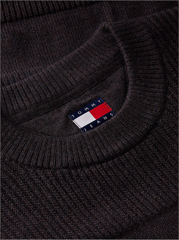 Erkek TJM Regular Textured Kazak Siyah DM0DM23571H08